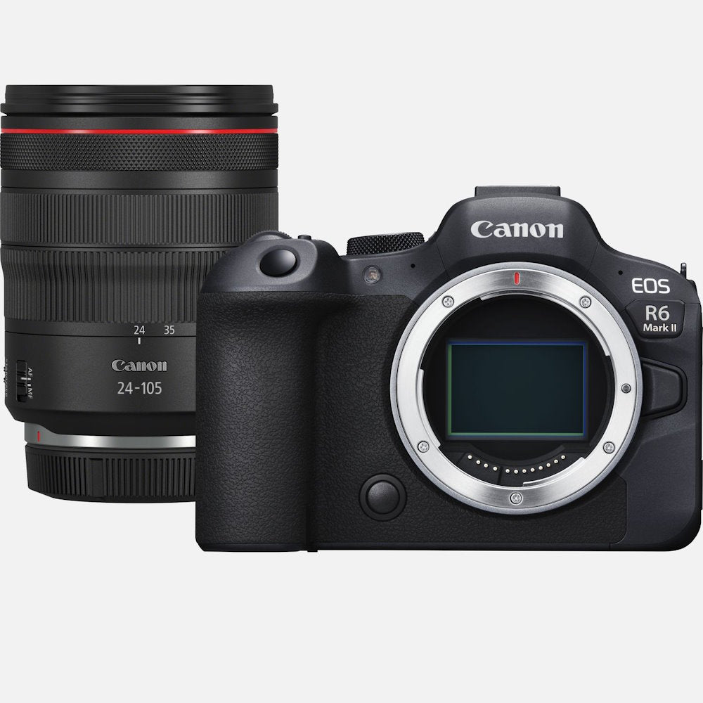 Canon EOS R6 Mark II Full Frame Mirrorless Camera & RF 24-105mm F4L IS USM Lense Kit