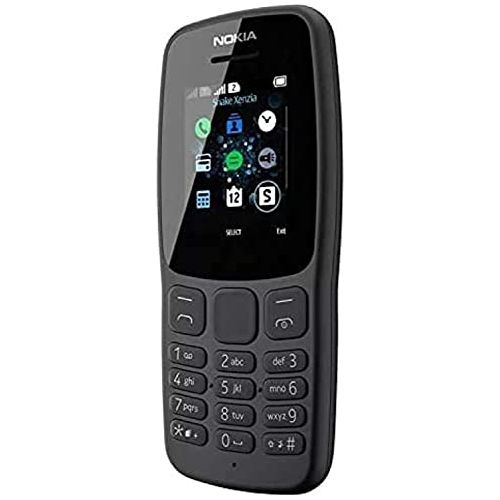 Nokia 106 all carriers 4GB Dual Sim 2018 Dark Grey