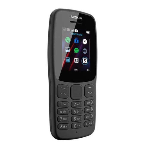 Nokia 106 all carriers 4GB Dual Sim 2018 Dark Grey