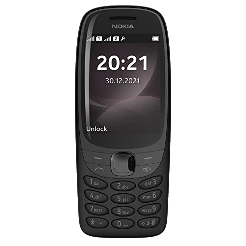 Nokia 6310 (2021) -all carriers 0.8GB Mobile Phone, Black