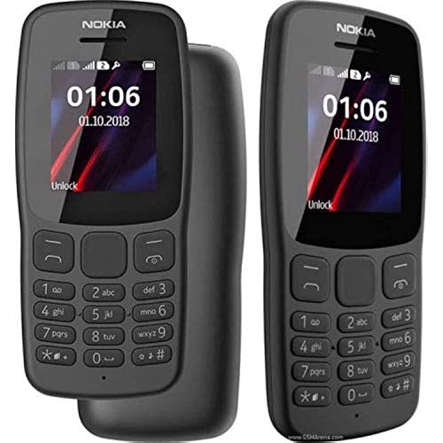 Nokia 106 all carriers 4GB Dual Sim 2018 Dark Grey