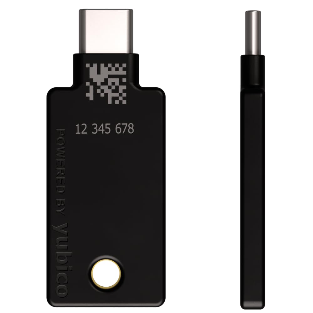 Yubico YubiKey 5C NFC USB-C Security Key for Two-Factor authentication (2FA)