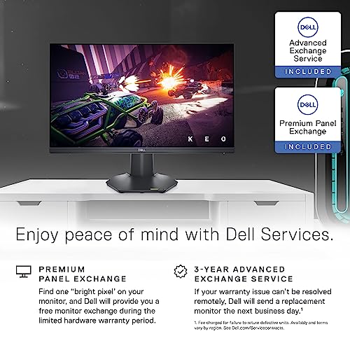 Dell Full HD (1920x1080) Gaming Monitor, AMD FreeSync Premium, 3 Year Warranty