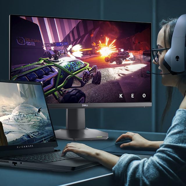 Dell Full HD (1920x1080) Gaming Monitor, AMD FreeSync Premium, 3 Year Warranty