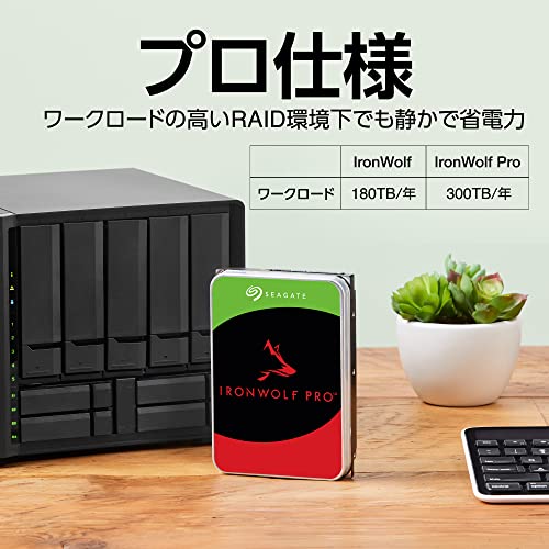 Seagate IronWolf Pro 14 TB NAS RAID Internal Hard Drive ST14000NE0008