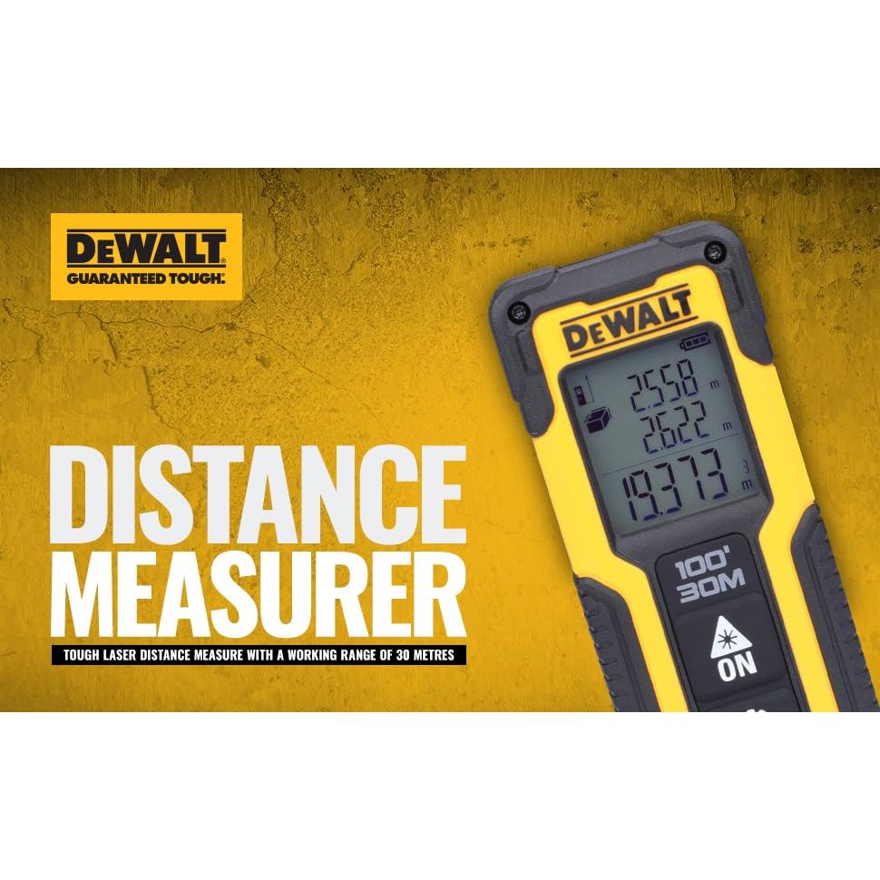 DEWALT DWHT77100-XJ Laser Distance Measurer 30m