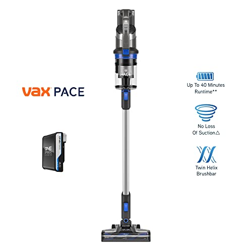 Vax Pace Cordless Vacuum Cleaner - CLSV-VPKS, Grey/Blue