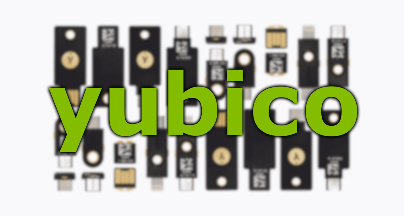 Yubico hardware security key Yubikey