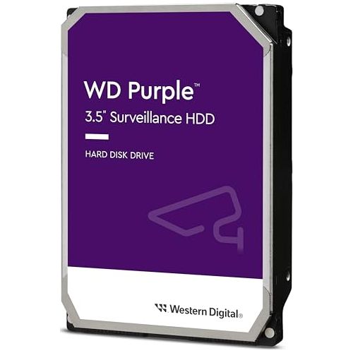 WD Purple 1TB Surveillance 3.5 Inch SATA 6 Gb/s Hard Disk Drive with Allframe 4K Technology
