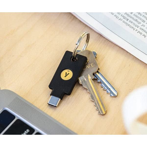 Yubico YubiKey 5C NFC USB-C Security Key for Two-Factor authentication (2FA)