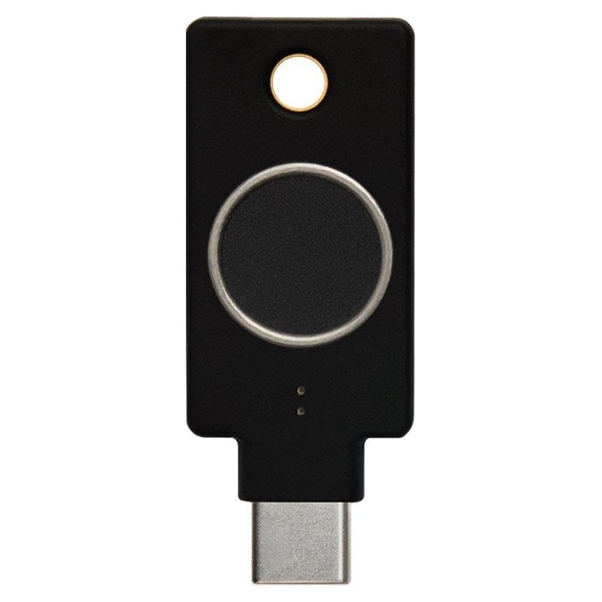 Yubico YubiKey C Bio FIDO Edition USB-C Security Key for Two-Factor authentication (2FA)