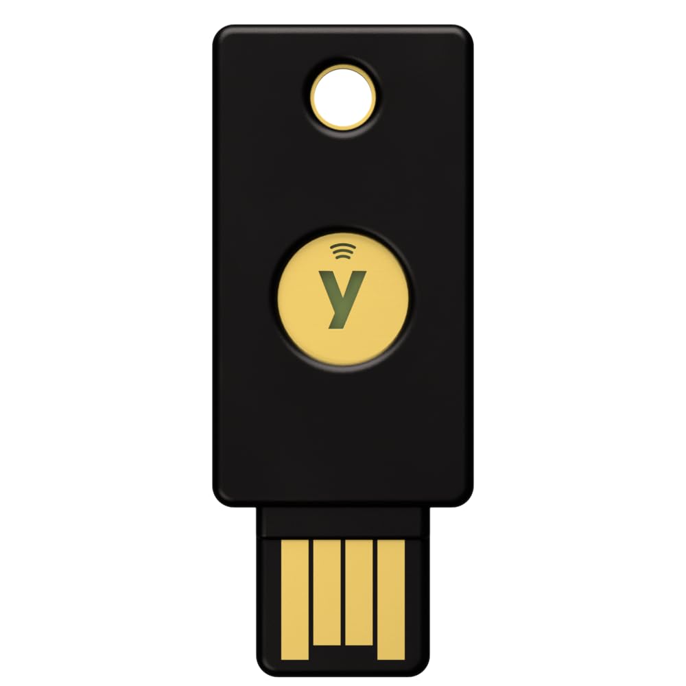 Yubico USB-A Security Key NFC for Two-Factor authentication (2FA)