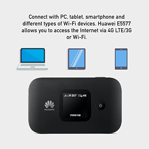 Huawei E5576, CAT 4, Portable 4G Low Cost Travel Wi-Fi