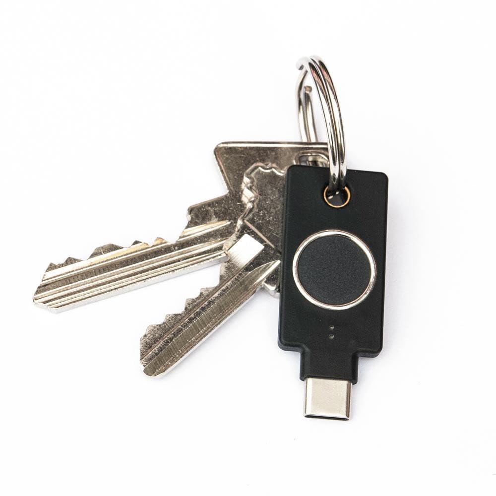 Yubico YubiKey C Bio FIDO Edition USB-C Security Key for Two-Factor authentication (2FA)